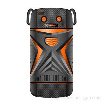 IP67 waterproof power bank, 5,600mAh with SOS signer sender